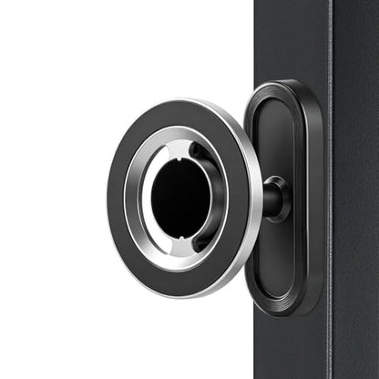 Gym Magnetic Phone Holder for Workout Recording - size: B- Round Phone Holder