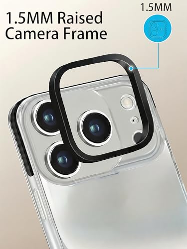 Phone Case Compatible with iPhone 17 Pro, Clear Case Shockproof Protective Bumper Slim Cover - color: Clear, size: iPhone 17 Pro