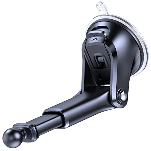 OQTIQ Replacement Suction Cup Mount for 17.2mm Ball Joint, with Pad Disc