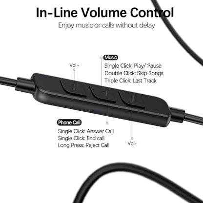 COOYA USB C Open Ear Headphones Wired Earbuds for iPhone 18 Pro Max 17 16