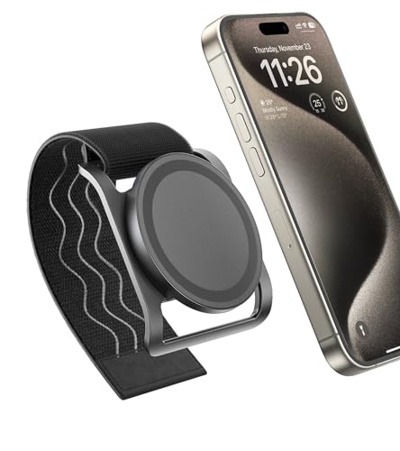 enGMOLPHY Magnetic Gym Phone Holder MagSafe-Compatible Mount for Stroller