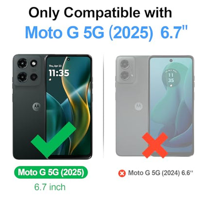 Shieldtop Compatible with Motorola Moto G 2026/2025 / G Play 2026 Wallet Case with Card Holder,Women Men RFID Blocking PU Leather Flip Phone Case Wrist Strap Zipper Credit Card Slots,Blue Green - color: Blue Green, size: Moto G 2026 / 2025 / G Play 2026 -