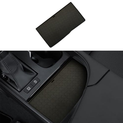 Center Console Mat Wireless Charging Mat Compatible with Lexus ES ES250 ES300h 2022 2023 2024 Car Non Slip Wireless Charger Silicone Cover Pad (Black) - color: Black