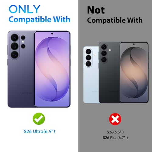 for Samsung Galaxy S26 Ultra Camera Lens Protector,Purple - color: Purple