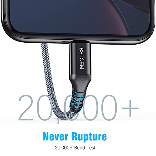 2Pack for Samsung USB C Cable 10FT,3A Fast Charging Nylon Braided Wire
