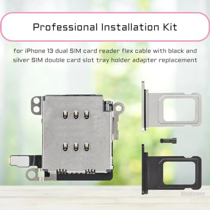 for iPhone 13 Dual SIM Card Reader Flex Cable Replacement