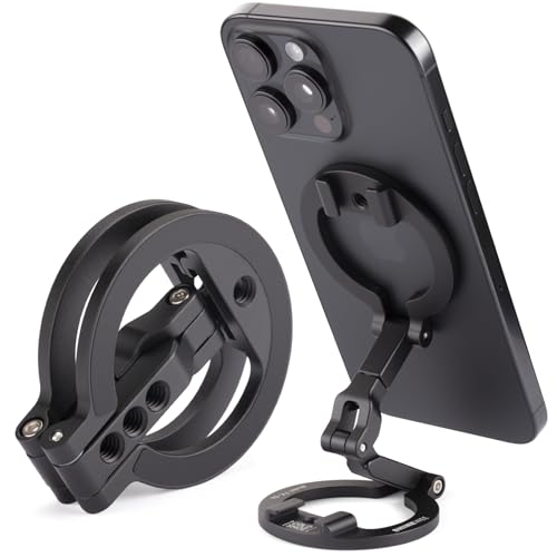 Dual‑Sided Magnetic Phone Holder for iPhone 12‑17, Vlog & Live Broadcast