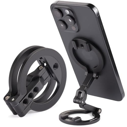 Dual‑Sided Magnetic Phone Holder for iPhone 12‑17, Vlog & Live Broadcast
