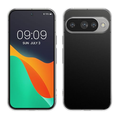 kwmobile Case Compatible with Google Pixel 10 - Clear Case Soft Slim Flexible Protective TPU Phone Cover - Transparent - size: Pixel 10