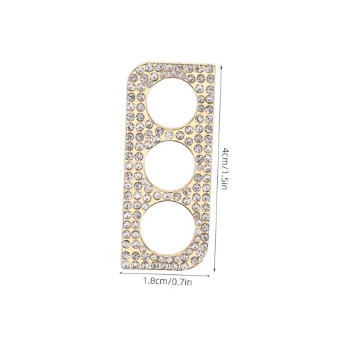 Camera Lens Scratch Guards Lens Shield Stickers High Hardness Protective Film - color: Golden