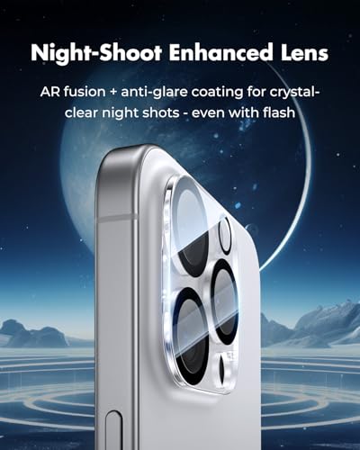 UNBREAKcable iPhone 15 Pro Screen Protector & Camera Lens Protector - size: iPhone 15 Pro