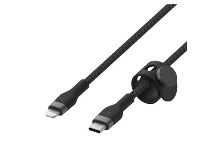 Belkin BOOSTCHARGE PRO Flex 2-Pack Fast Charge USB-C to Lightning Cable Bundle 2M / 6.6' MFi-Certified