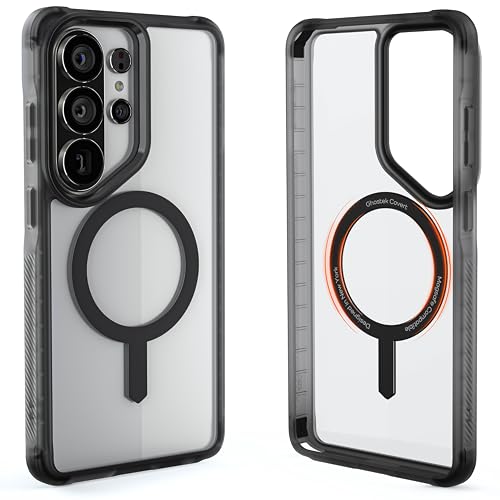 Ghostek Covert Clear Galaxy S26 Ultra MagSafe Case with Magnetic Ring, Slim Thin Military Grade Shockproof Phone Cover Compatible with 2026 Samsung S26 Ultra (6.9") (Smoke Matte) - color: Smoke Matte, size: Galaxy S26 Ultra