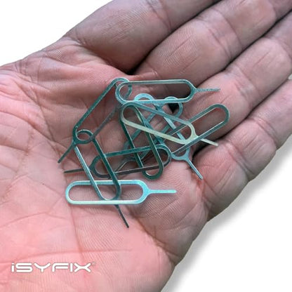 iSYFIX SIM Card Tray Eject Pin Removal Tool, 10 Pack