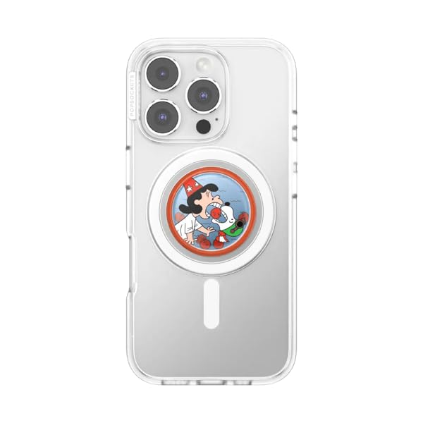 PopSockets Phone Grip for MagSafe, Magnetic Holder- Dog Lips! Blech! - color: Dog Lips! Blech!, style: MagSafe