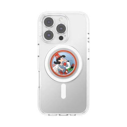 PopSockets Phone Grip for MagSafe, Magnetic Holder- Dog Lips! Blech! - color: Dog Lips! Blech!, style: MagSafe