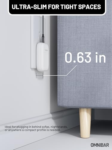 30W Slim Flat USB C Wall Charger, GaN PD3.0 PPS Fast Charger, White - color: 30W White
