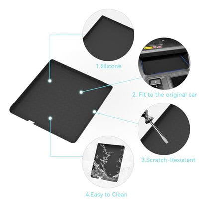 Center Console Wireless Charging pad for 2026 Toyota RAV4 - size: for 2026 Toyota RAV4 2PCS