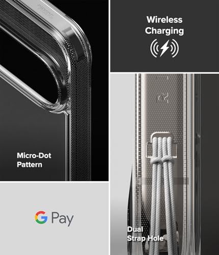 Ringke for Google Pixel 10/10 Pro Case [Fusion Matte Clear] | Oil & Dirt Resistant, Anti-Fingerprint Technology Prevents Oily Smudges, Frosted Coating Feels Velvety Soft - size: Pixel 10 / Pixel 10 Pro