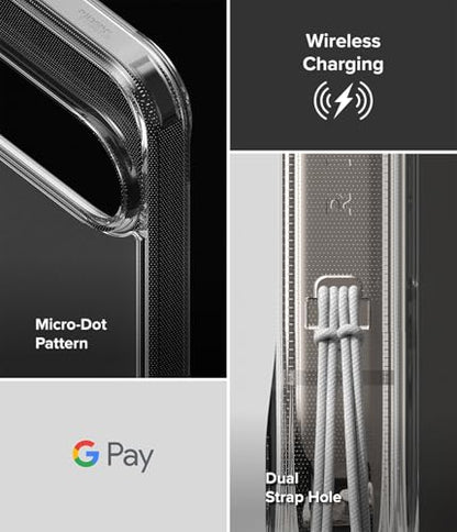 Ringke for Google Pixel 10/10 Pro Case [Fusion Matte Clear] | Oil & Dirt Resistant, Anti-Fingerprint Technology Prevents Oily Smudges, Frosted Coating Feels Velvety Soft - size: Pixel 10 / Pixel 10 Pro