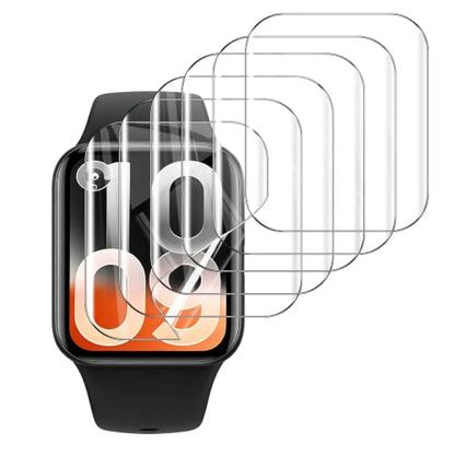 6-Pack for Xiaomi Smart Band 10 Pro Screen Protector, Soft Flexible TPU Ultra-Thin Self-Healing Bubble-Free Protective Film for Xiaomi Band 10 Pro, HD Clear Case-Friendly Easy Installation - size: Xiaomi Smart Band 10 Pro