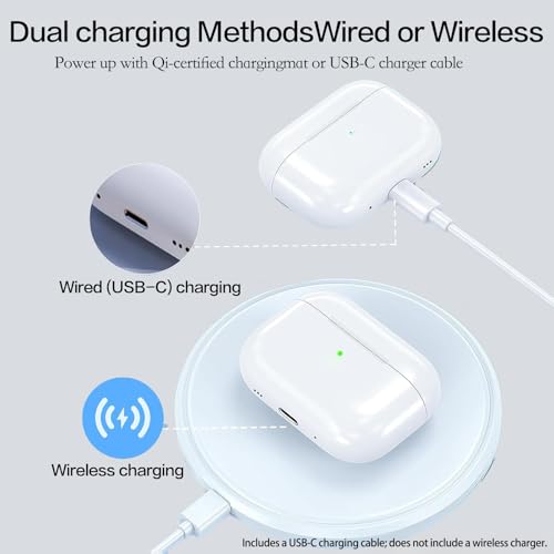 Wireless Charging Case Compatible with AirPods Pro 3 2025