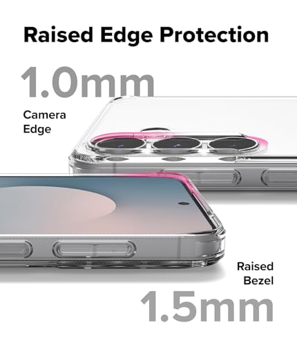 Ringke for Samsung Galaxy S25 FE Case [Fusion Matte Clear] | Oil & Dirt Resistant, Anti-Fingerprint Technology Prevents Oily Smudges, Frosted Coating Feels Velvety Soft - size: Galaxy S25 FE