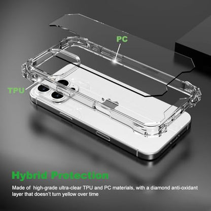 for iPhone 16 Pro Max Crystal Clear Case with Detachable Adjustable Crossbody Strap, Slim Fit Shockproof Protective Phone Case with Anti-Lost Shoulder Neck Lanyard 6.9" 2024 - size: iPhone 16 Pro Max
