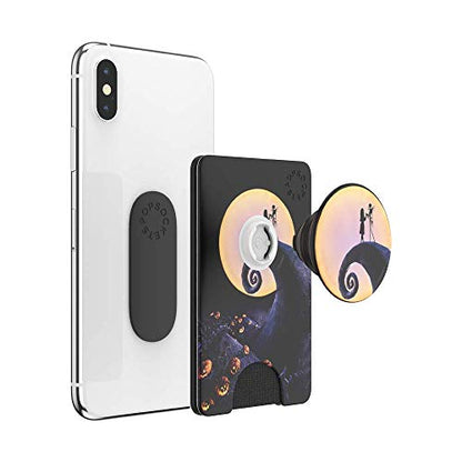 PopSockets Adhesive Phone Wallet with Grip- Christmas Classic - color: Nightmare, style: Adhesive