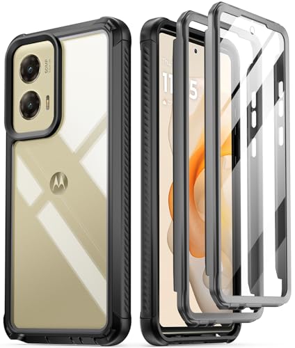 Poetic Guardian Case for Motorola Moto G Stylus 5G 2024 [Not Fit 2023 Version],[20 FT Mil-Grade Drop Tested],Full-Body Hybrid Shockproof Bumper Cover with Built-in Screen Protector,Black/Clear - color: Black, size: Moto G Stylus 5G 2024
