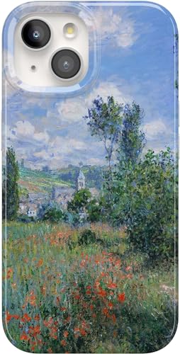 Casely iPhone 15 Plus Case | Monet's View | The Met Museum | Compatible with MagSafe | Classic Ultra Slim Design - color: Monet's View | The Met Museum