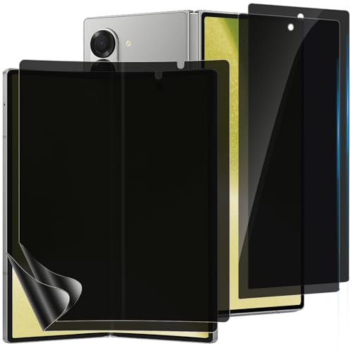 2 Sets Privacy Screen Protector for Samsung Galaxy Z Fold 6 7.6" - size: Samsung Galaxy Z Fold 6