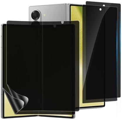 2 Sets Privacy Screen Protector for Samsung Galaxy Z Fold 6 7.6" - size: Samsung Galaxy Z Fold 6