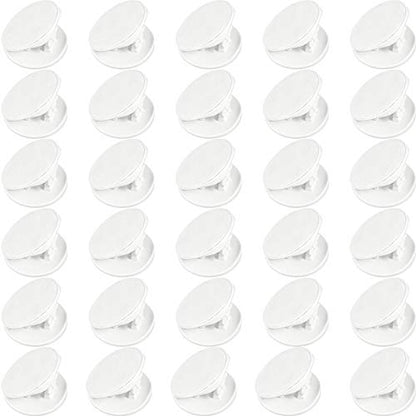 30 Pack Blank Phone Grip Holder, Expandable Phone Grip Stand,White - color: White