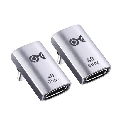 Cable Matters 2-Pack 40Gbps Right Angle USB C Adapter - style: Right Angle