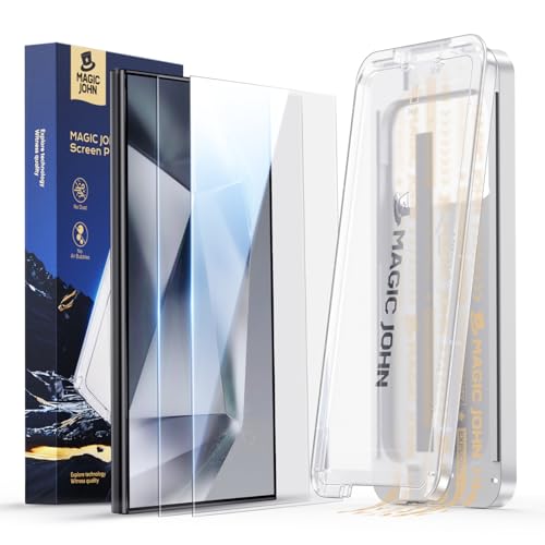 MAGIC JOHN 3rd Gen Upgraded for Samsung Galaxy S24Ultra Screen Protector - size: S24 Ultra 6.8inch