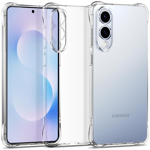for Galaxy S25 Edge Case, Ultra [Slim Thin] Flexible Scratch Resistant Clear TPU Gel Rubber Soft Skin Silicone Protective Phone Case Cover for Samsung Galaxy S25 Edge (Clear) - size: S25 edge