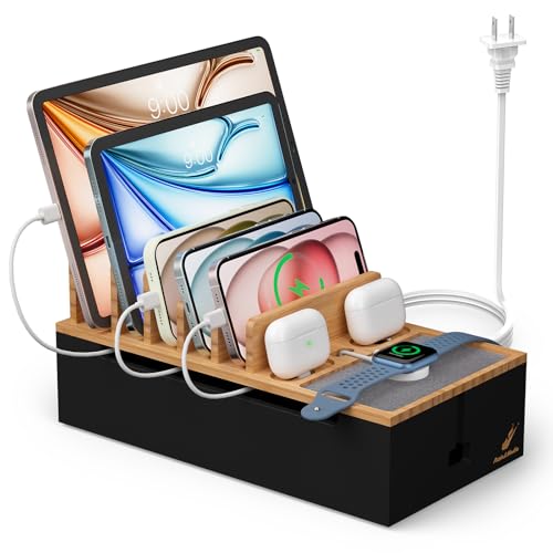 Pezin & Hulin Docking Station for Multi Devices -Natural + Black - color: Natural+Black