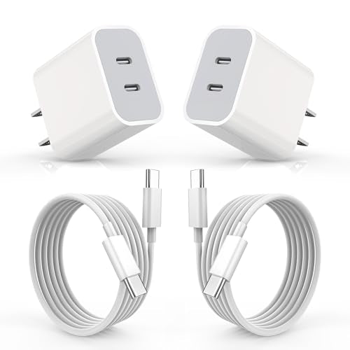 iPhone 17 Charger,USB C Charger Fast Charging with USBC to USBC Cable 2Pack - size: 3FT