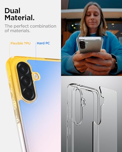 Spigen for Galaxy A56 5G Case, Ultra Hybrid [Anti-Yellowing] [Military-Grade Protection] - Crystal Clear - color: Crystal Clear, size: Galaxy A56 5G