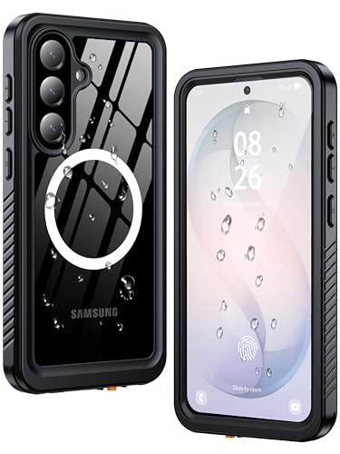 ANTSHARE IP68 Waterproof Case for Samsung Galaxy S26 Plus, Black/Clear - color: Black/Clear, size: S26 Plus
