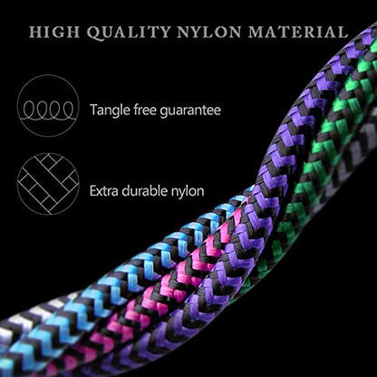 iPhone Charger [3/6/10ft], 3Pack Long Braided Cables, Fast Charging Power Charger Cords for iPhone 14/13 12 Pro Max/SE/11 Pro/11Pro Max/XS/XR/8/7/6S Plus, iPad mini, iPro Air, Touch USB Lightning Wire