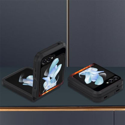for Samsung Galaxy Z Flip 5 Case, Heavy Duty Dual Layer Hybrid Military Grade Shockproof Drop Folding Protective Cover for Samsung Galaxy Z Flip 5 5G 2023, Burning Baseball - color: Burning Baseball