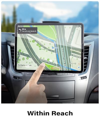 APPS2Car Sturdy CD Slot Tablet Car Mount Holder for 4.7-11" iPad iPhone - style: 1st Generation