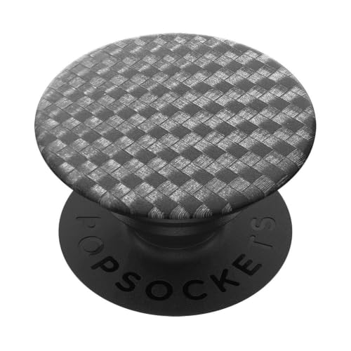 PopSockets Adhesive Phone Grip, Holder- Carbonite Weave - color: Carbonite Weave, style: Adhesive