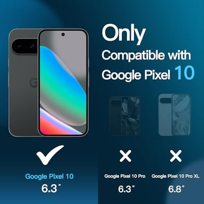 JETech Screen Protector for Google Pixel 10, 2+2 Pack - size: Pixel 10