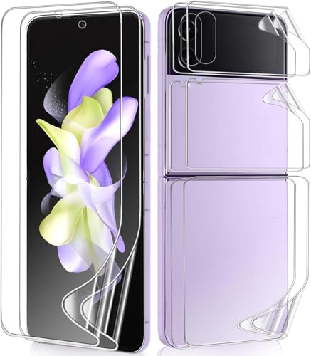 2 Sets HD Clear TPU Screen Protector for Samsung Galaxy Z Flip 4 6.7" - size: Samsung Galaxy Z Flip 4
