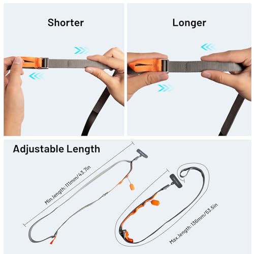 PGYTECH LinkGo Phone Strap, Quick Release Crossbody Lanyard & Lens Cloth - color: Webbing-bohemian
