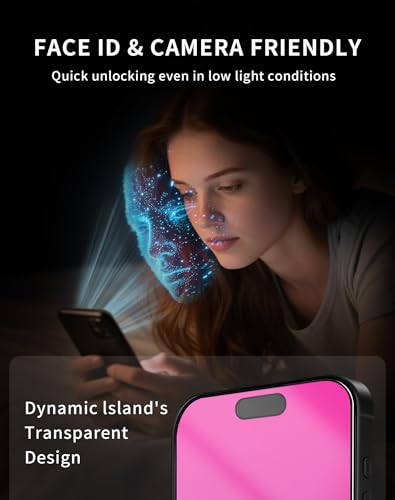 Privacy Screen Protector for iPhone 17 Gradient 2 Pack - color: For iPhone 17 (red)