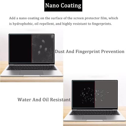 2 Pack Anti Blue Light(Matte) Screen Protector for 14" Laptop, HP Pavilion/Chromebook 14, Dell Inspiron/Latitude 14, ASUS Vivobook 14, Lenovo Ideapad/Thinkpad 14, Blue Light Blocking & Anti Glare